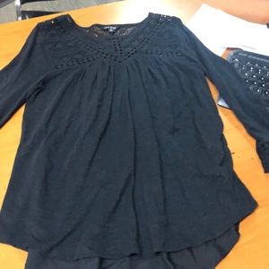 Black lucky blouse